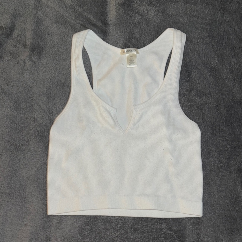 White Sleeveless Women's Top